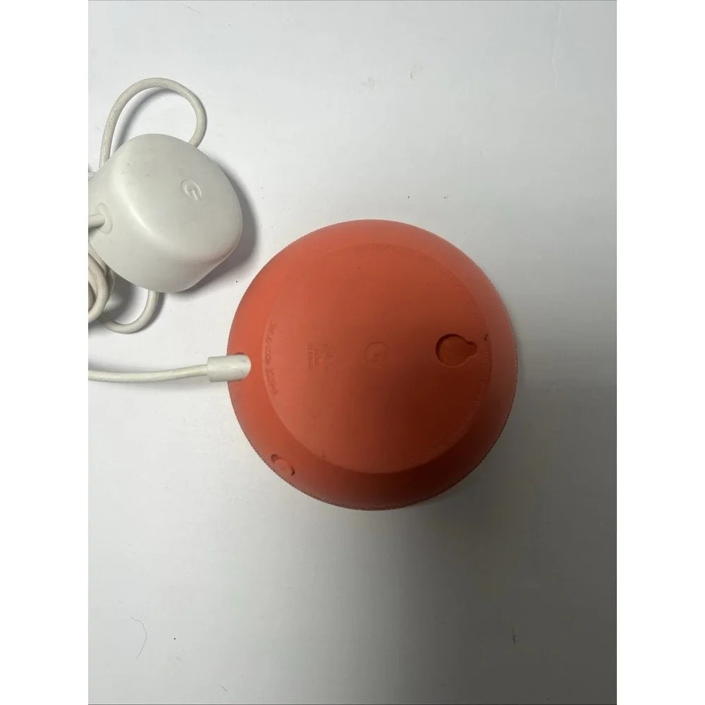 Google‎ Home Nest Mini Smart Speaker Google Assistant Model (H0A) Coral WORKING